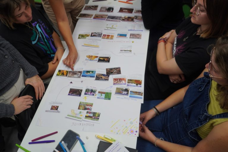 Fresque de la biodiversité projet étudiants